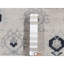 Tapis unique noir / gris noué à la main 6 pi x 9 pi New Age Tylek