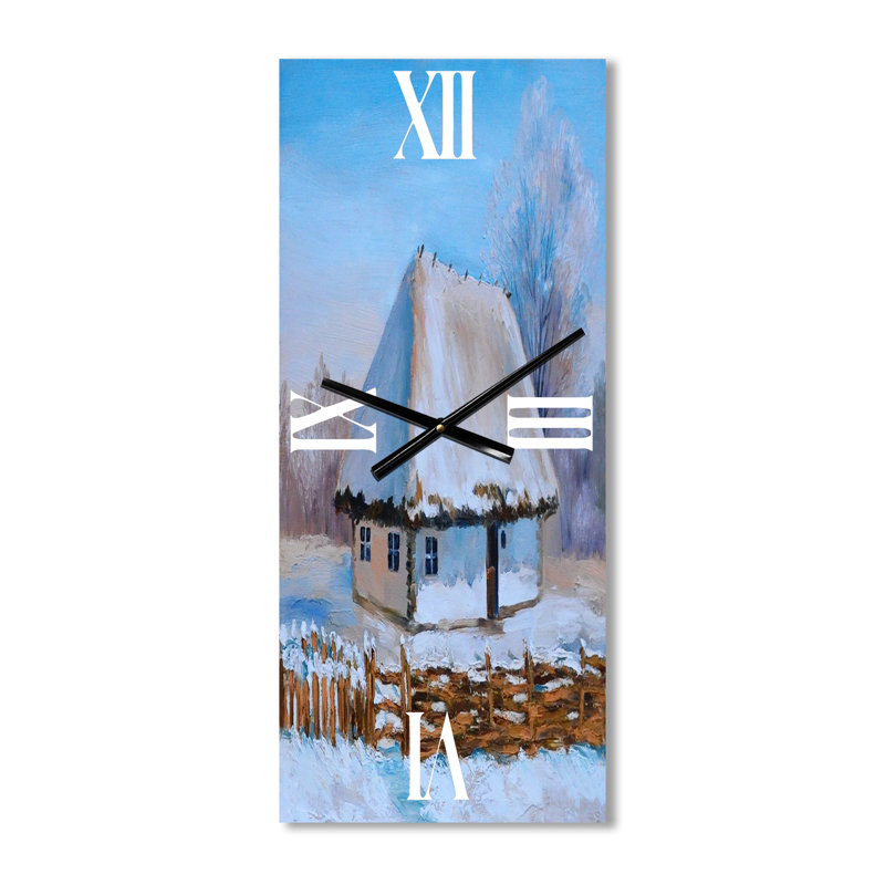 Horloge murale traditionnelle Traditional Winter, Grand