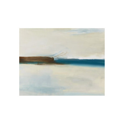 White Ocean Print by Samuel Kane