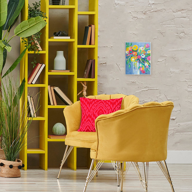 Plaque murale Cheerful Blossom Energy, design par Krinlox