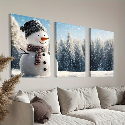 3 Piece Wrapped Canvas Print