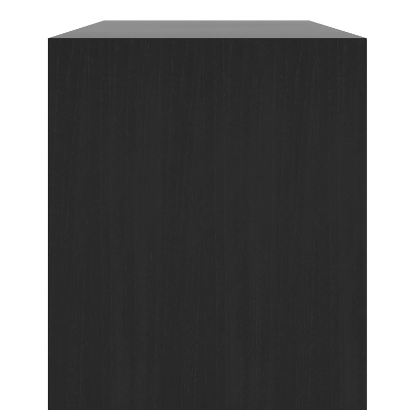 Console de 59 po au design rayé unique, table d'entrée étroite en panneau de fibres à densité moyenne, table de bout derrière le canapé, table d'appoint polyvalente