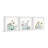 " Floral Bottles " by Parvez Taj 3 - Pieces Painting Print-1935623472