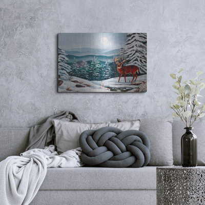Art mural en métal «Monarch in Winter» par Arie Reinhardt Taylor