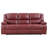 Elodie Red Upholstered Motion Reclining Sofa