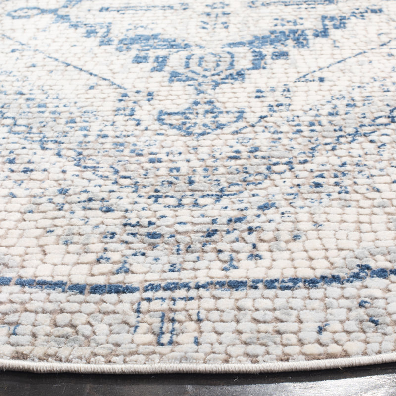 Marseille Performance Southwestern Rug, Round 6'7"