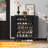 Wooden Shoes Cabinet With Adjustable Shelves, Retro Freestanding Shoe Organizer Cabinet For Entryway Hallway Living Room, 5-tier Shoe Cabinet With Doors For 20 Pairs, -258354421