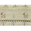 Tapis de couloir oriental crème Indo-Gabbeh