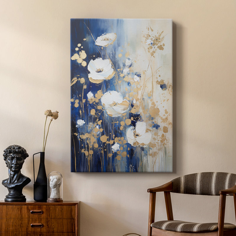 FLORAL Series CCLXVII - Gallery Cavas sur mesure, H 48 po x l 32 po