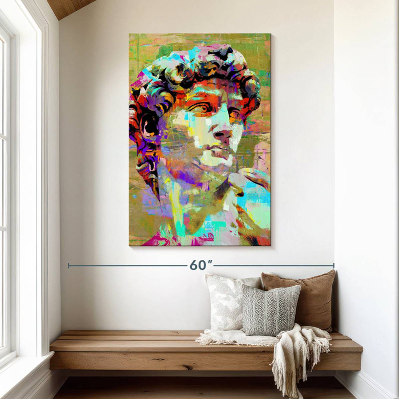 Leisha Michelangelo David III, H 48 po x l 32 po