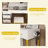 Makeup Vanity with LED Lights