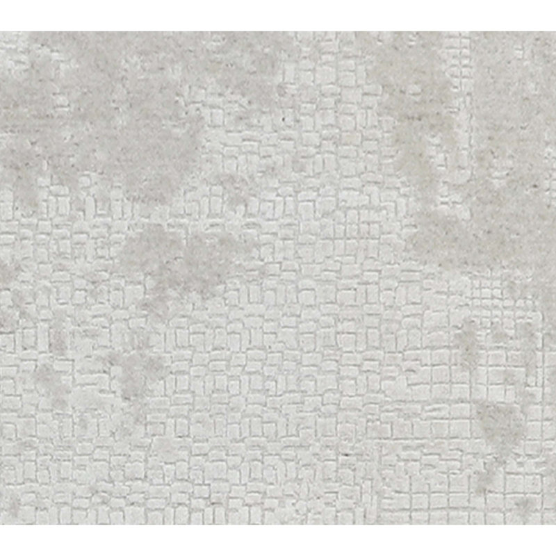Hand Knotted Abstract Area Rug in Beige, Rectangle 8' x 10'
