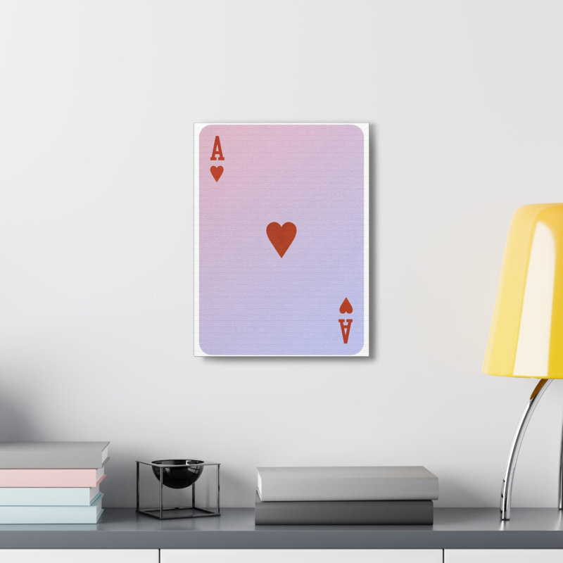 No Frame Print on Canvas, 24cm H x 18cm W