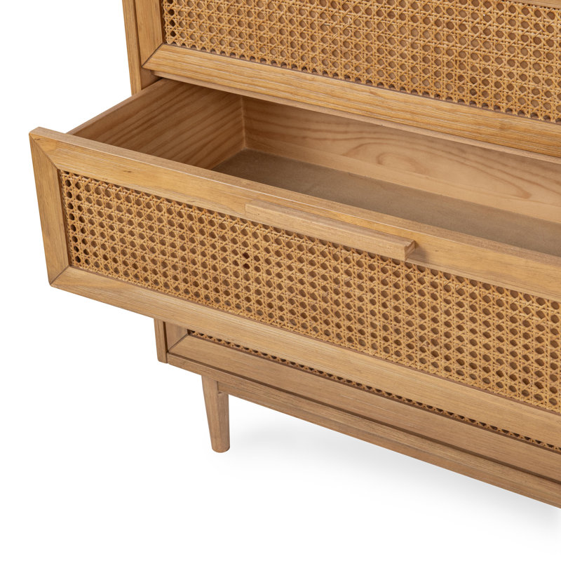 Genie 6-Drawer Solid Wood Dresser