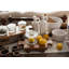 Normandy Wood Riser Footed Tray, Small