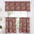 Flora Cotton Damask Tailored Cafe Curtain-14751182-14751183