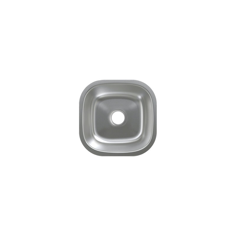 Évier de cuisine encastrable L 16 po x L 16 po Toulouse