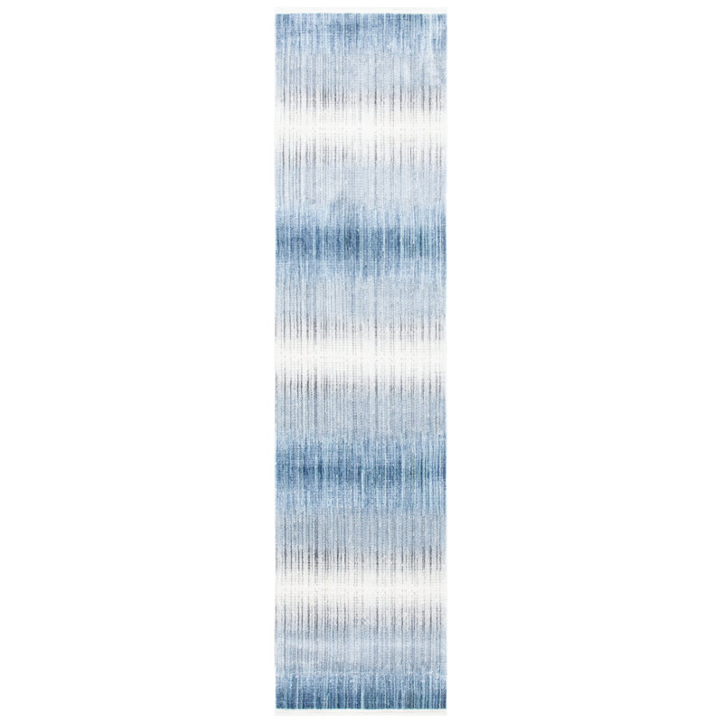 Sawicki Performance Ombre Rug, Runner 2' x 8'