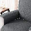 Housse pour fauteuil inclinable résistant à l'eau, housses antidérapantes pour fauteuil inclinable avec poche, housse de canapé inclinable lavable, protecteur de mobilier pour enfants, animaux de compagnie (grand, kaki)-81418104-3696478