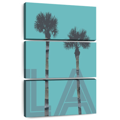 Nicci Palm Trees LA Blue