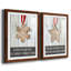 Gingerbread Snowflake - ensemble de 2 reproductions d'art-1167917309-1167917310-1167917302