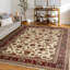Tapis beige Clarence - beige / rouge-20963768
