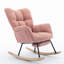 Chaise berçante en tissu Teddy-1430461775