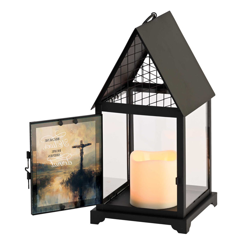 Lanterne «He Live Hope Shines»