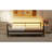 Twin Size Black Industrial Daybed With Led And Adjustable Trundle, Metal Structure, No Box Spring, Good For 's Sleepovers Steel Frame, Suitable Rooms-1247810942