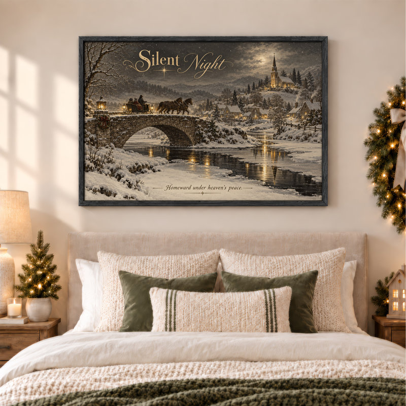Art mural en toile, cheval en cheval, 32"H x 48"W