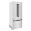 ZLINE 36" 19.6 cu. ft. Built-In 3-Door French Door Refrigerator with Internal Water and Ice Dispenser-89829472-89829469