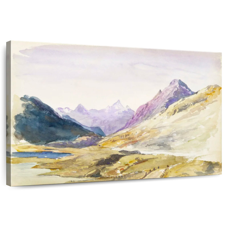 Carnet de croquis Avery, Suisse, 1869, H 26 po x l 39 po