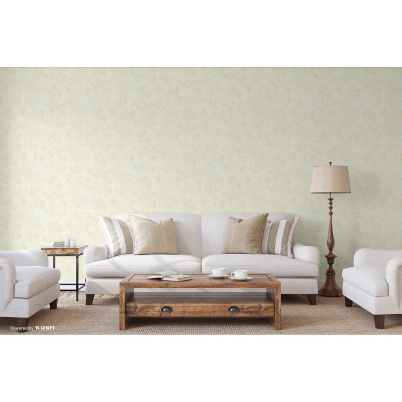 Bradley 10m x 53cm Wallpaper Roll, Green