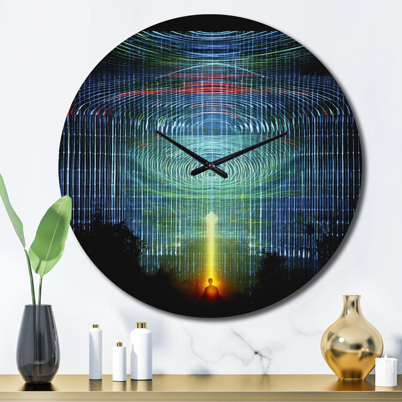 Horloge murale abstraite Schumann, Grand