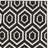Bullock Hand Woven Flat Weave Wool/Cotton Geometric Rug in Black/Ivory-2147035363