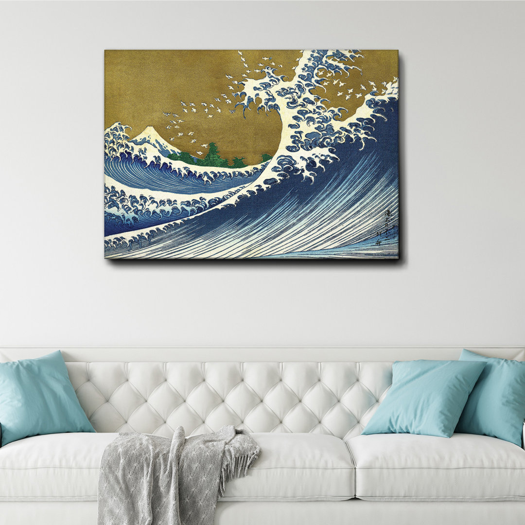 Acrylbild Il Mare Di Kanagawa von Katsushika Hokusai