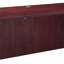 Crédence Reo, plateau rectangulaire de 66 pouces, pieds en panneau, bois rouge acajou-118318937