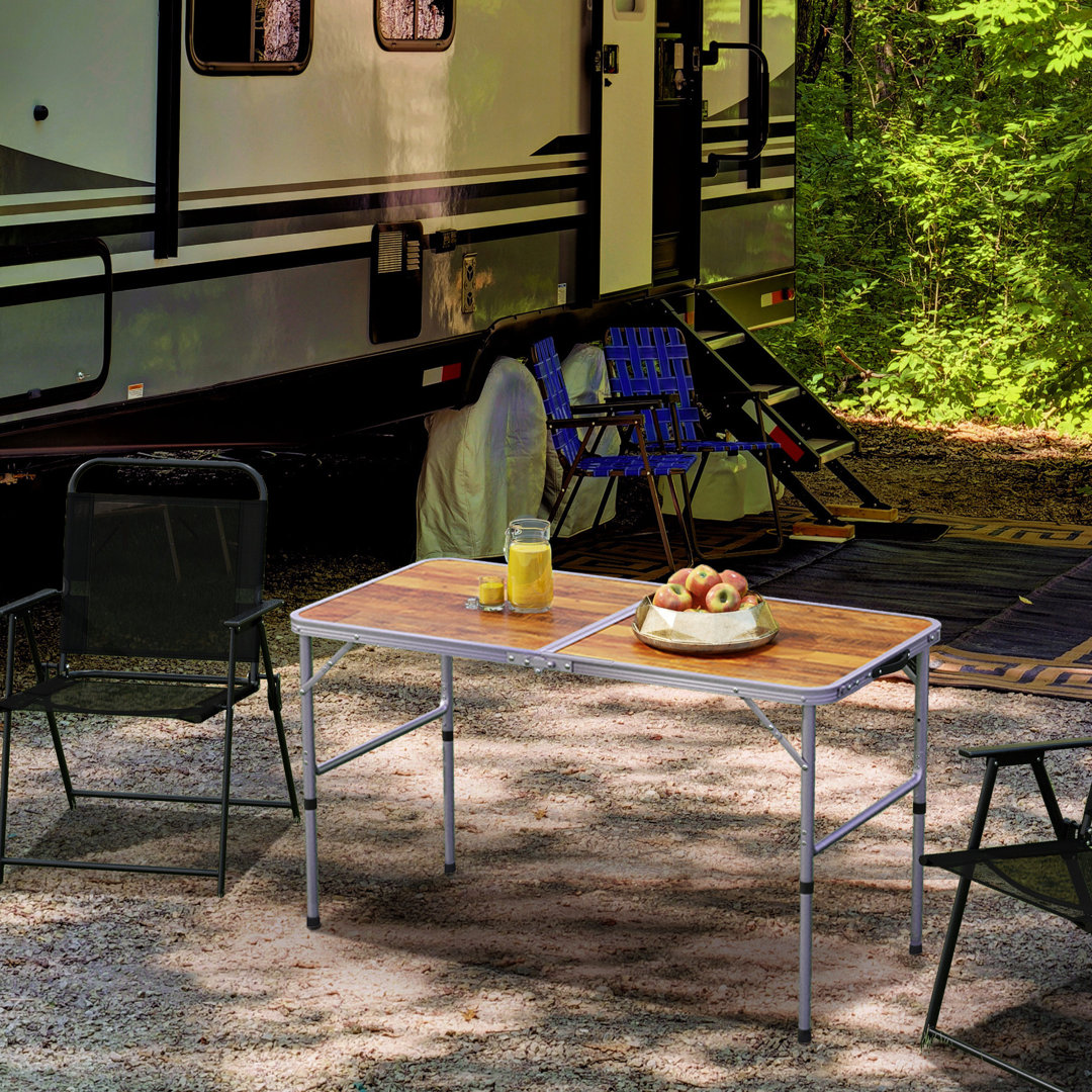 Willmore Folding Aluminum Camping Table
