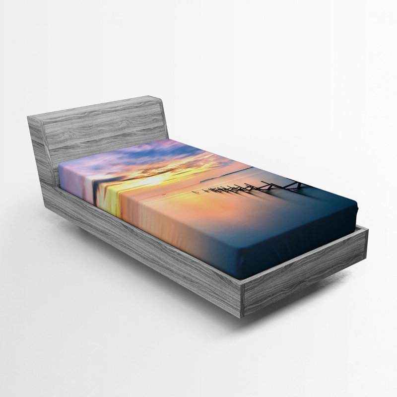 Drap ajusté nature, Drap-housse de taille simple