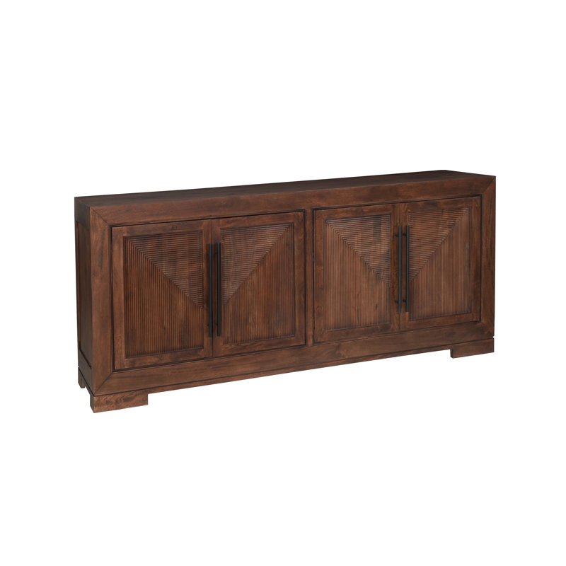 Josiane 102'' Solid Wood Sideboard, Brown