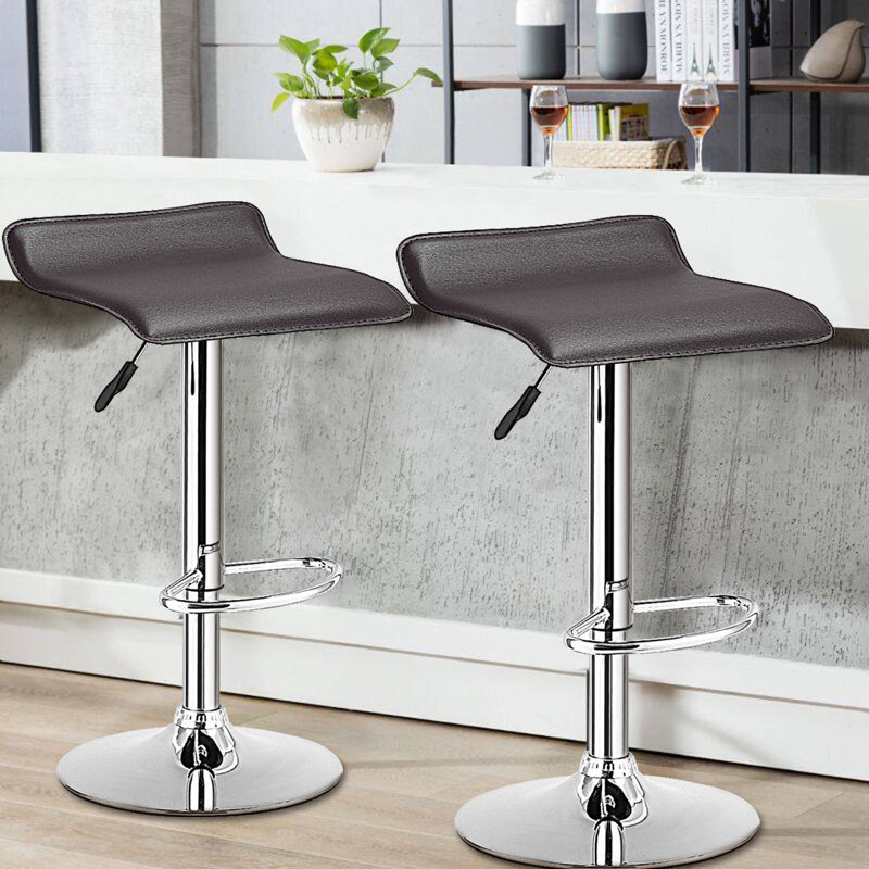 Tabouret de bar Tatum, Brun