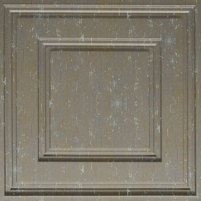 Raised Panel Coffer 2ft. x 2ft. Drop-In PVC Lite Ceiling Tile