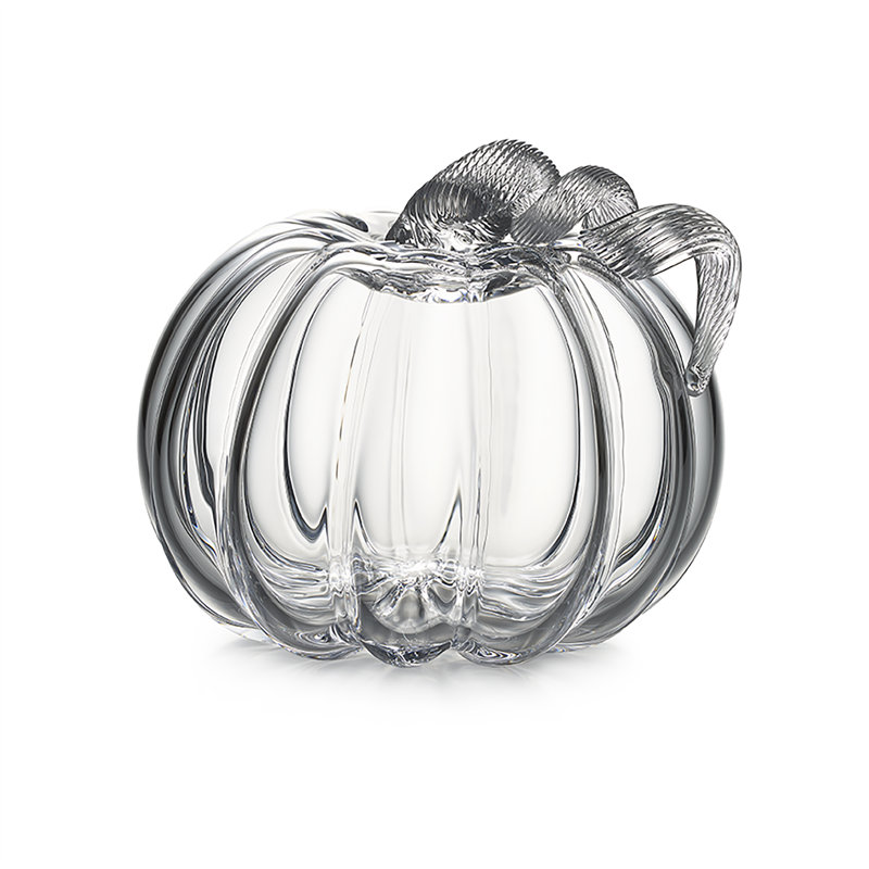 Pumpkin with a Twist, 8.75" H x 9.25" W x 9.25" D