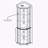 Corner Cabinet, Antique, Glass, - Elegant Display Case For Living Room And Bar Storage - For Collections And Wine-313278859