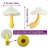 Plug-In LED Mushroom Night Light