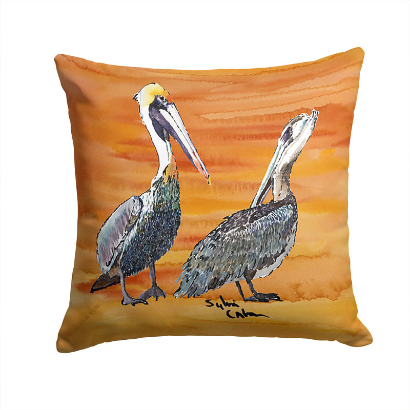 Coussin décoratif intérieur/extérieur pelican