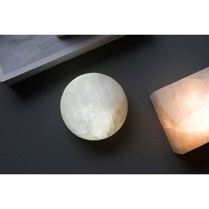 Sculpture Frisby Selenite