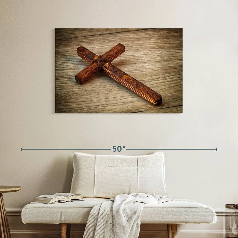 Adella Old Rugged Cross, 26" H x 39" W