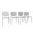 Anautica 10 - Person Patio Dining Set with Rectangular Table-225630131