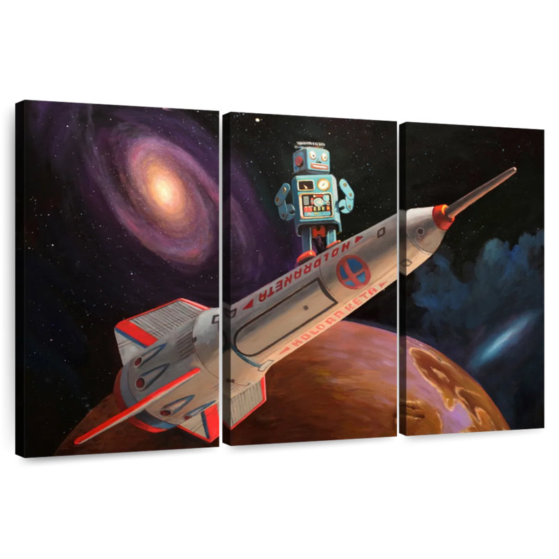 Ashelle Rocket Surfer, H 42 po x l 65 po